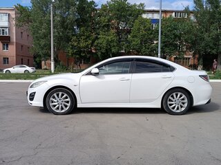 2011 Mazda 6 II (GH) Рестайлинг, белый, 850000 рублей, вид 5