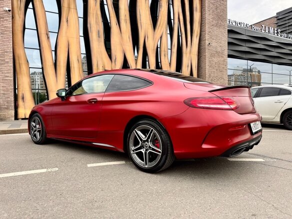 2019 Mercedes-Benz C-Класс 200 IV (W205) Рестайлинг, красный, 4100000 рублей