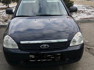 2010 Lada (ВАЗ) Priora I, чёрный, 380000 рублей, вид 1