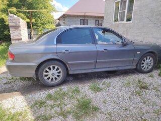 2005 Hyundai Sonata ТагАЗ IV (EF) Рестайлинг, серый, 320000 рублей, вид 3