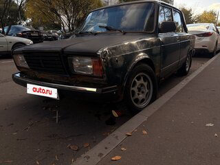2008 Lada (ВАЗ) 2107, зелёный, 75000 рублей, вид 1