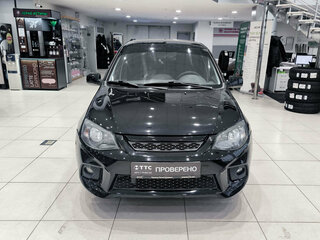 2013 Lada (ВАЗ) Kalina II, чёрный, 590000 рублей, вид 2