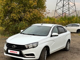 2020 Lada (ВАЗ) Vesta I, белый, 970000 рублей, вид 2
