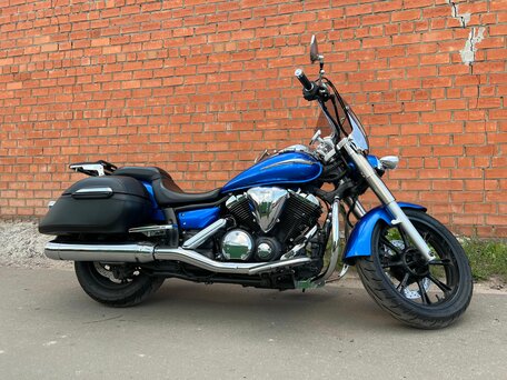 2010 Yamaha XVS950, синий, 650000 рублей, вид 1