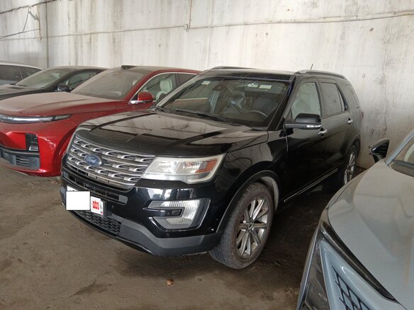 2017 Ford Explorer V Рестайлинг, чёрный, 1818300 рублей - вид 1