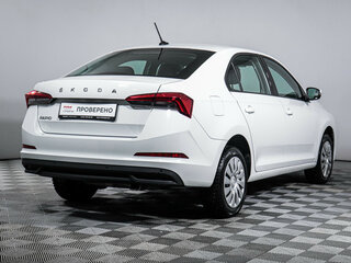 2021 Skoda Rapid II, белый, 1710000 рублей, вид 5