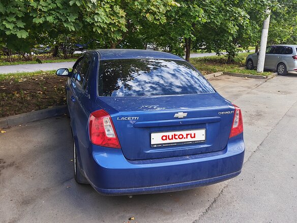 2008 Chevrolet Lacetti I, синий