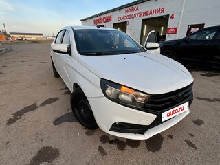 2018 Lada (ВАЗ) Vesta I, белый, 550000 рублей, вид 1