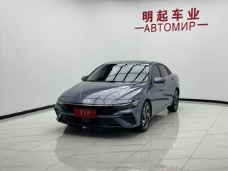 2023 Hyundai Elantra VII (CN7) Рестайлинг, синий, 1900000 рублей, вид 3