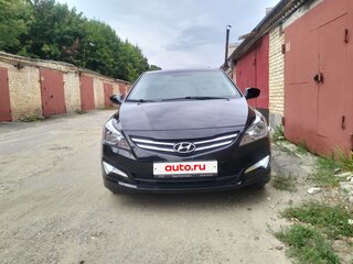 2014 Hyundai Solaris I Рестайлинг, чёрный, 850000 рублей, вид 2