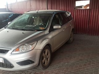 2008 Ford Focus II Рестайлинг, серебристый, 450000 рублей, вид 1