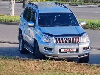 2007 Toyota Land Cruiser Prado 4-speed 120 Series Рестайлинг, серебристый, 2350000 рублей, вид 1