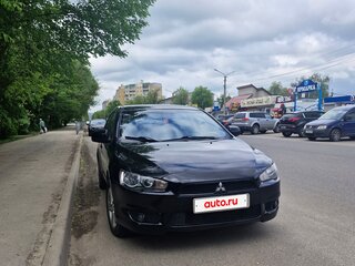 2008 Mitsubishi Lancer X, чёрный, 550000 рублей, вид 1
