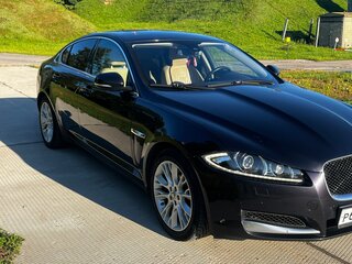 2013 Jaguar XF I Рестайлинг, чёрный, 1150000 рублей, вид 1