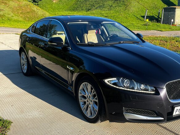 2013 Jaguar XF I Рестайлинг, чёрный, 1150000 рублей