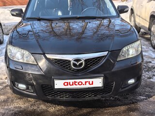 2008 Mazda 3 I (BK) Рестайлинг, чёрный, 490000 рублей, вид 2