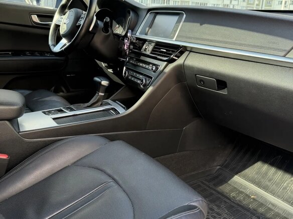 2019 Kia Optima IV Рестайлинг, синий, 2500000 рублей - вид 20