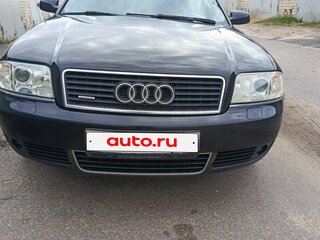 2003 Audi A6 II (C5) Рестайлинг, чёрный, 490000 рублей, вид 1