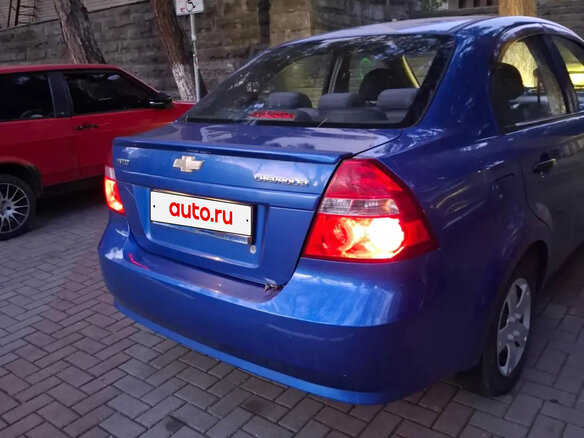 2009 Chevrolet Aveo I Рестайлинг, синий - вид 2