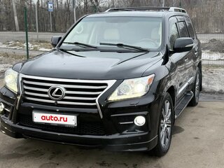 2013 Lexus LX 570 III Рестайлинг, чёрный, 2999000 рублей, вид 2