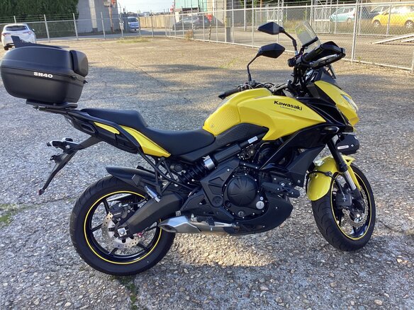 2015 Kawasaki Versys 650, жёлтый, 570000 рублей - вид 13