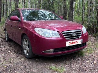2007 Hyundai Elantra IV (HD), красный, 360000 рублей, вид 1