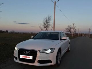 2013 Audi A6 IV (C7), белый, 1700000 рублей, вид 1