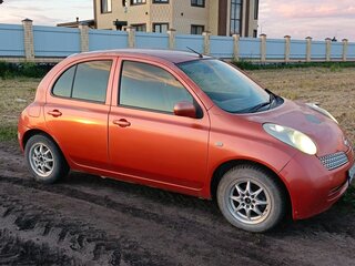 2002 Nissan March III (K12), оранжевый, 200000 рублей, вид 3