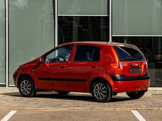 2009 Hyundai Getz I Рестайлинг, красный, 595000 рублей, вид 4