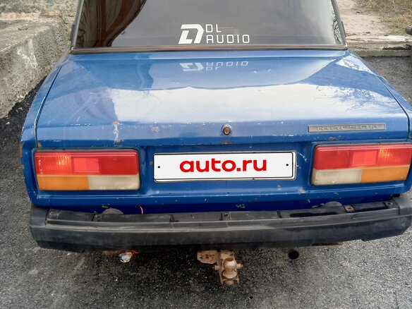 2004 Lada (ВАЗ) 2107, синий, 60000 рублей - вид 2