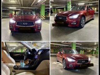 2014 Infiniti Q50 I, красный, 1650000 рублей, вид 2