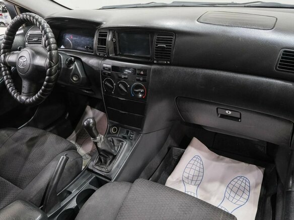 2005 Toyota Corolla IX (E120, E130) Рестайлинг, серебристый, 479000 рублей - вид 13