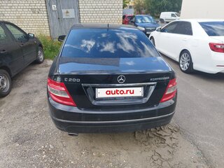 2007 Mercedes-Benz C-Класс 200 III (W204), чёрный, 900000 рублей, вид 4