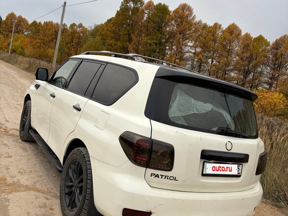 2012 Nissan Patrol VI (Y62), белый - вид 6