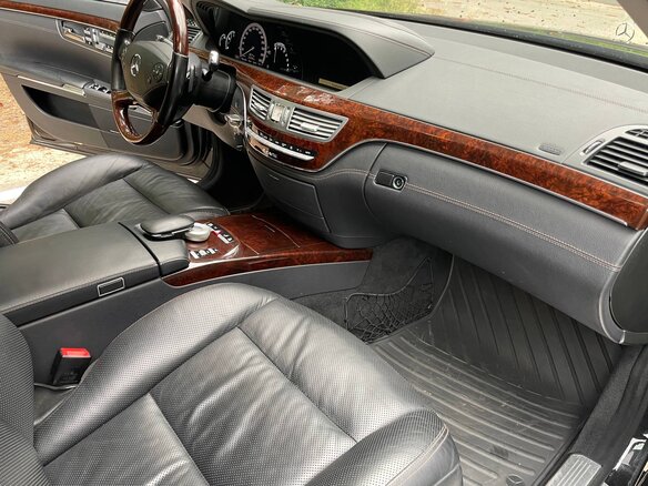 2012 Mercedes-Benz S-Класс 500 Long V (W221) Рестайлинг, чёрный, 2300000 рублей - вид 1