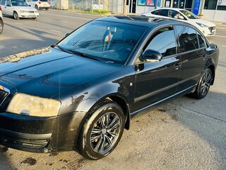 2008 Skoda Superb I Рестайлинг, чёрный, 500000 рублей, вид 1