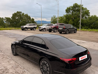 2022 Mercedes-Benz S-Класс 450 Long 4MATIC VII (W223), чёрный, 14369173 рублей, вид 4