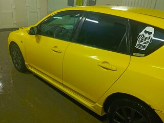 2006 Mazda 3 I (BK) Рестайлинг, жёлтый, 500000 рублей, вид 5