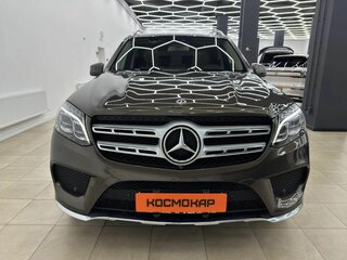 2017 Mercedes-Benz GLS 400 I (X166), коричневый, 4200000 рублей, вид 4