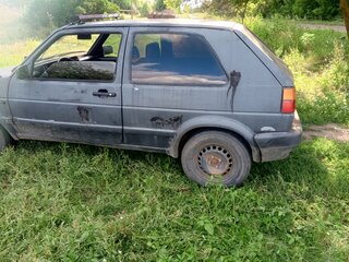 1990 Volkswagen Golf II, чёрный, 80000 рублей, вид 4