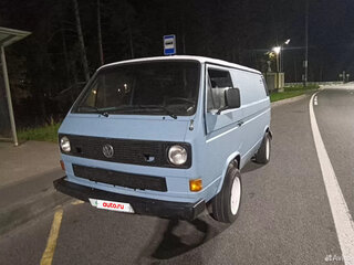 1987 Volkswagen Transporter 5-speed T3, голубой, 250000 рублей, вид 1