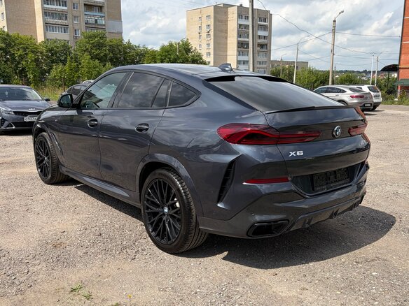 2020 BMW X6 30d III (G06), серый, 7899000 рублей - вид 6