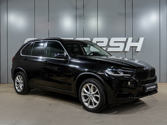 2017 BMW X5 25d III (F15), чёрный, 3349000 рублей