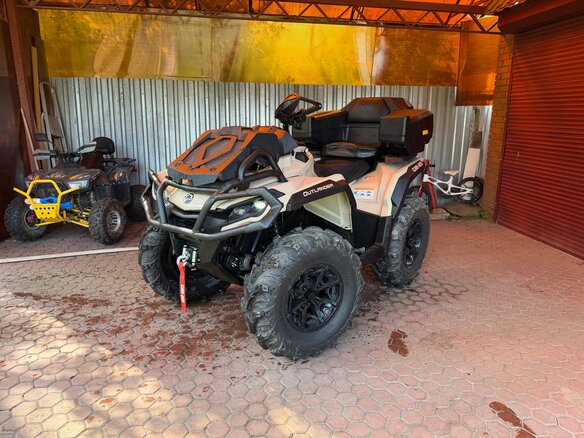 2023 BRP Can-Am Outlander X MR 650, бежевый, 1700000 рублей