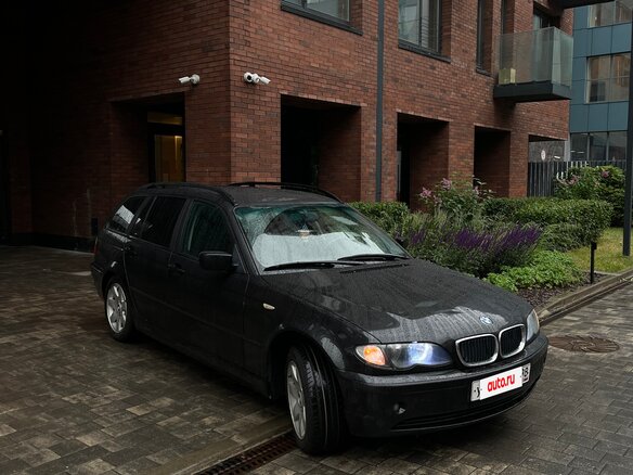 2004 BMW 3 серии 316i IV (E46) Рестайлинг, чёрный, 567000 рублей