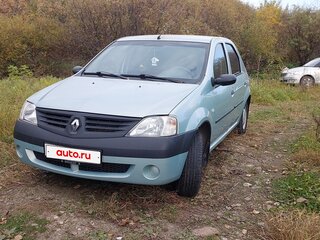 2007 Renault Logan I, зелёный, 400000 рублей, вид 2