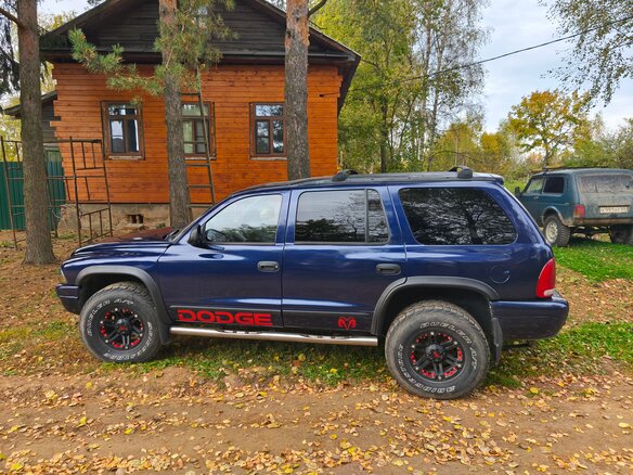 1998 Dodge Durango I, фиолетовый, 870000 рублей - вид 2