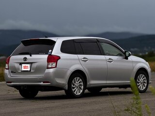 2014 Toyota Corolla Fielder XI (E160, E170, E180), серый, 1170000 рублей, вид 3