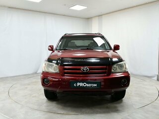 2004 Toyota Highlander I (XU20) Рестайлинг, красный, 980000 рублей, вид 2