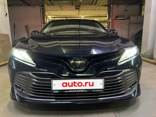 2019 Toyota Camry VIII (XV70), синий, 2290000 рублей, вид 2